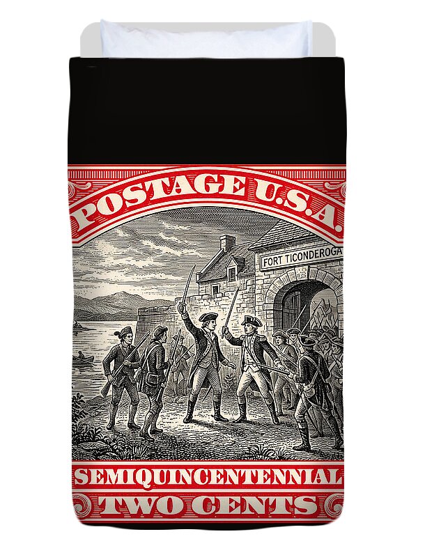 Fort Ticonderoga 2c - Duvet Cover