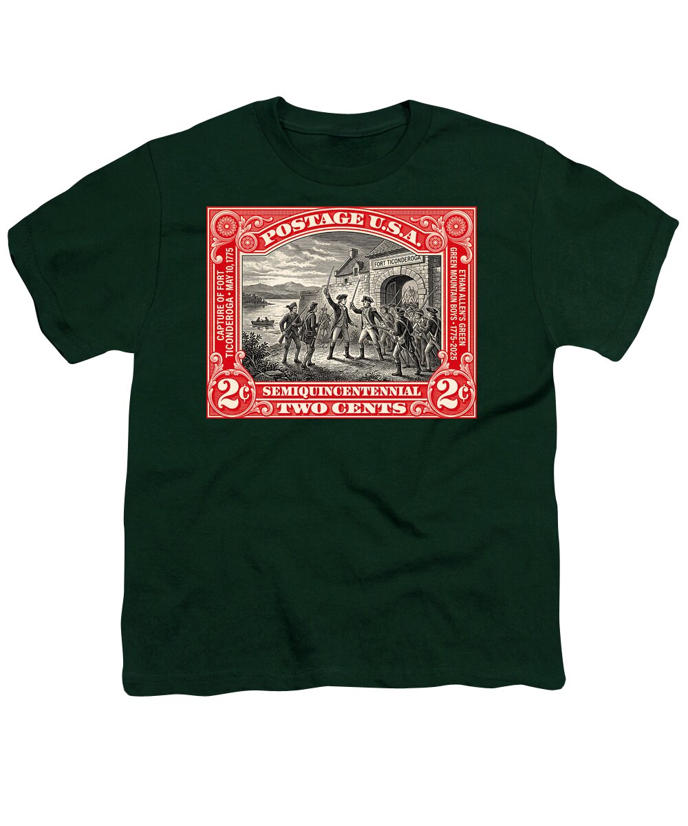 Fort Ticonderoga 2c - Youth T-Shirt
