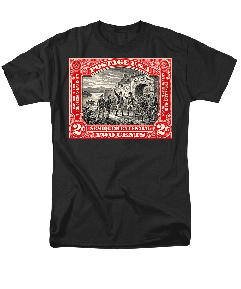 Fort Ticonderoga 2c - Men's T-Shirt  (Regular Fit)