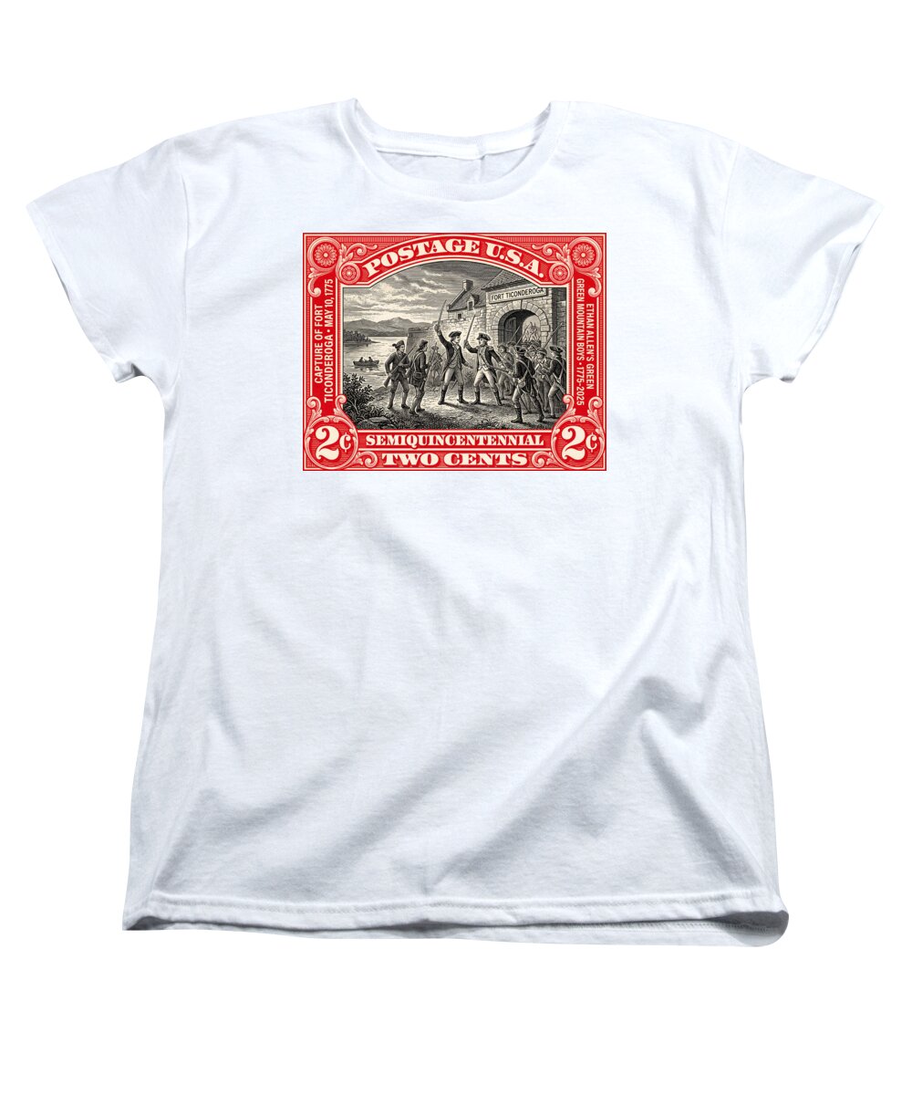Fort Ticonderoga 2c - Women's T-Shirt (Standard Fit)