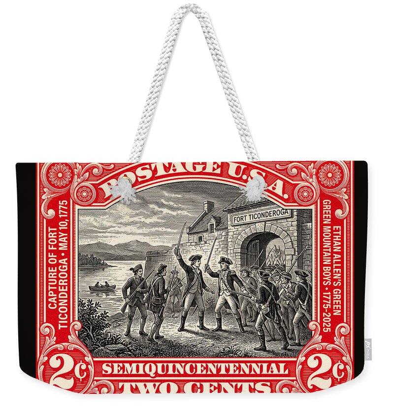 Fort Ticonderoga 2c - Weekender Tote Bag