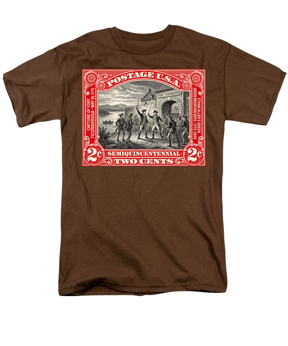 Fort Ticonderoga 2c - Men's T-Shirt  (Regular Fit)