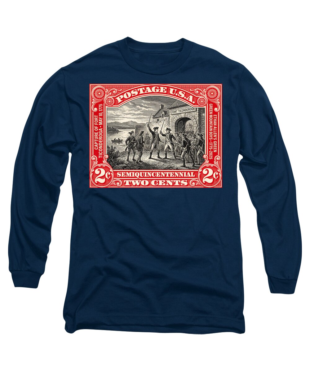 Fort Ticonderoga 2c - Long Sleeve T-Shirt