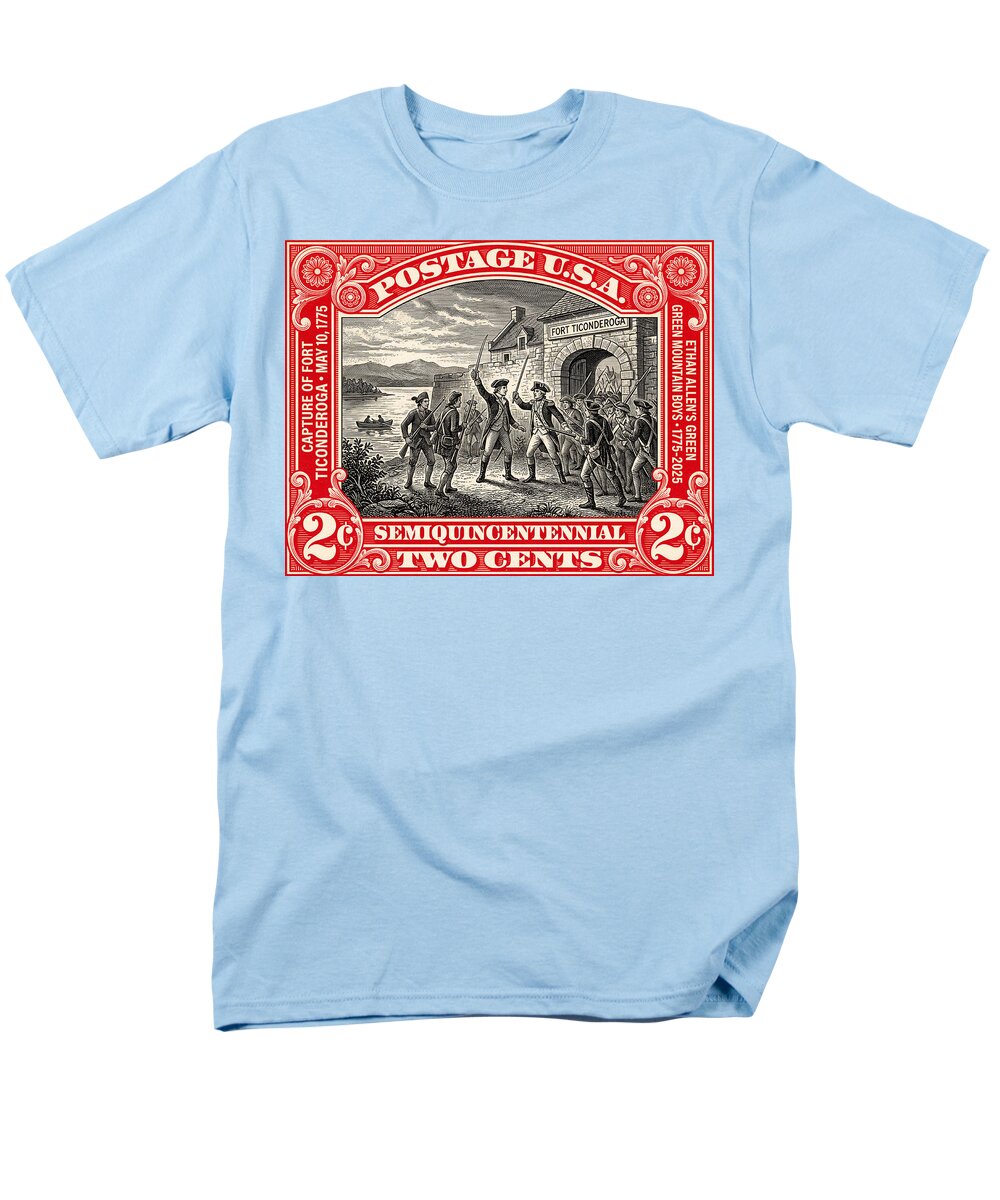 Fort Ticonderoga 2c - Men's T-Shirt  (Regular Fit)