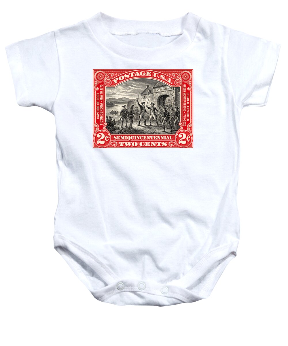 Fort Ticonderoga 2c - Baby One-Piece