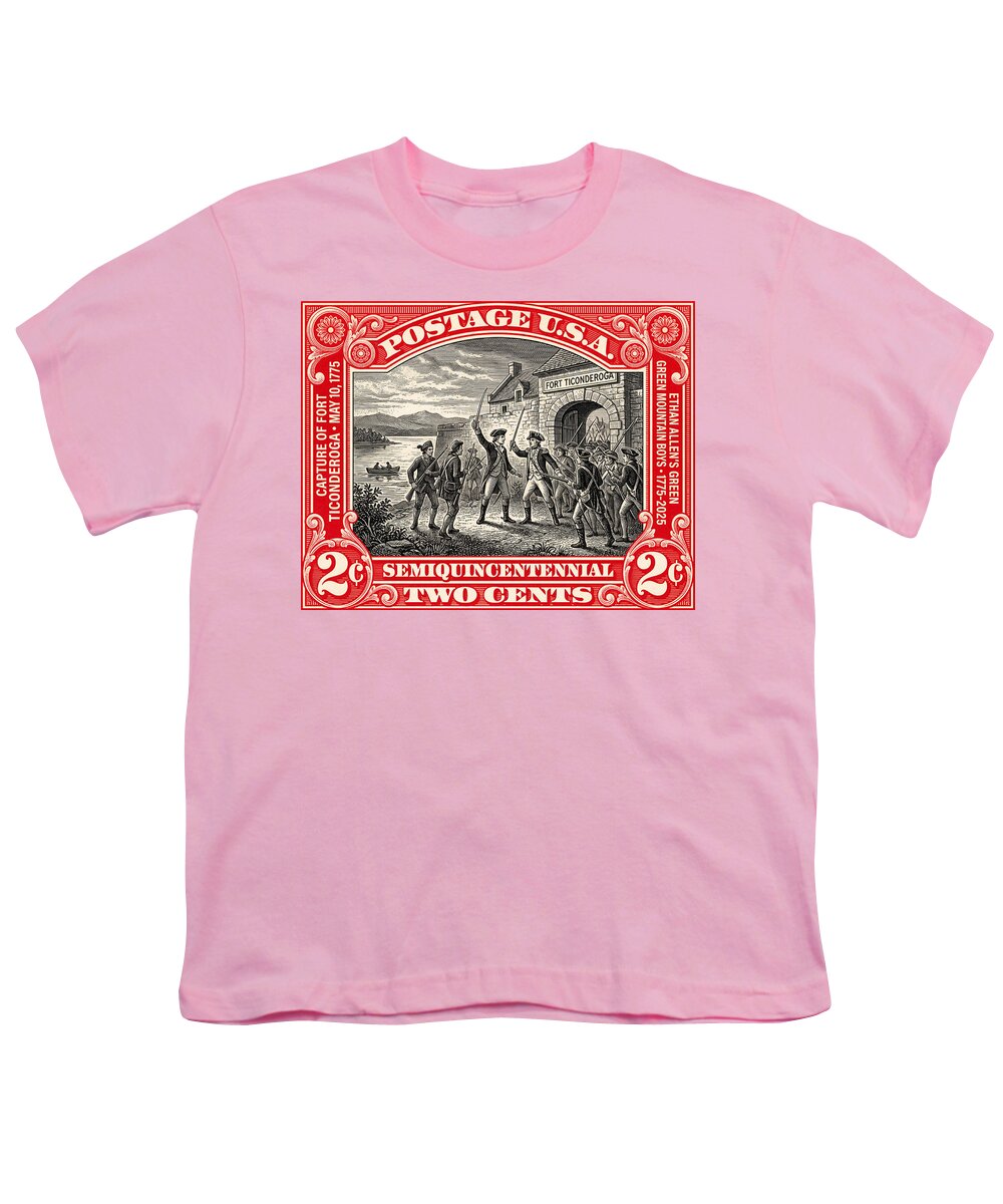 Fort Ticonderoga 2c - Youth T-Shirt
