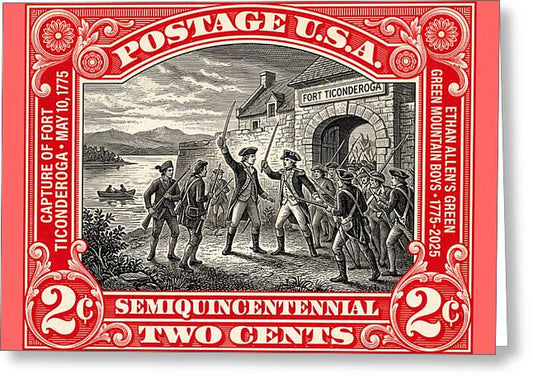 Fort Ticonderoga 2c - Greeting Card