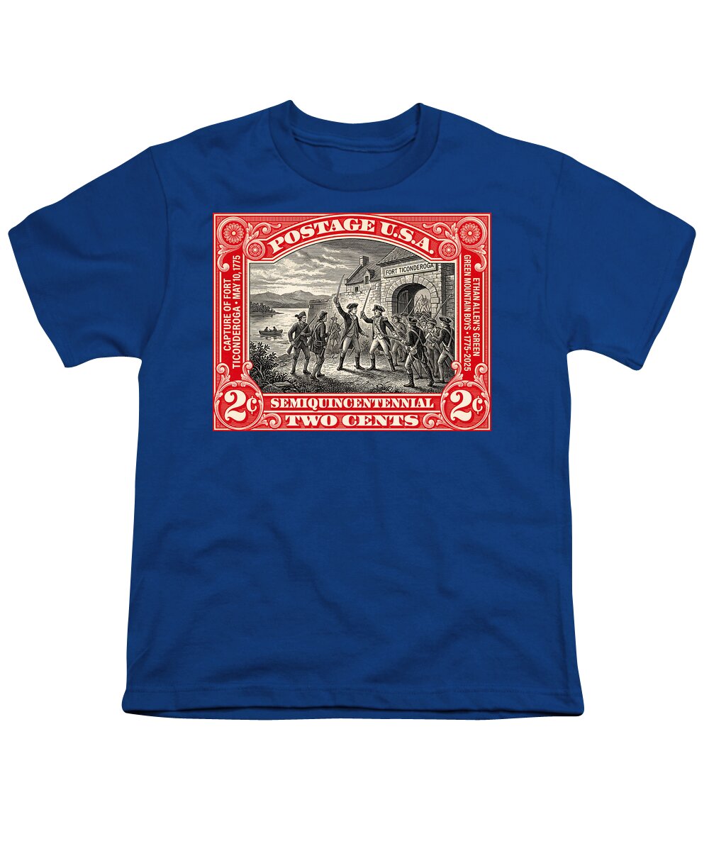 Fort Ticonderoga 2c - Youth T-Shirt