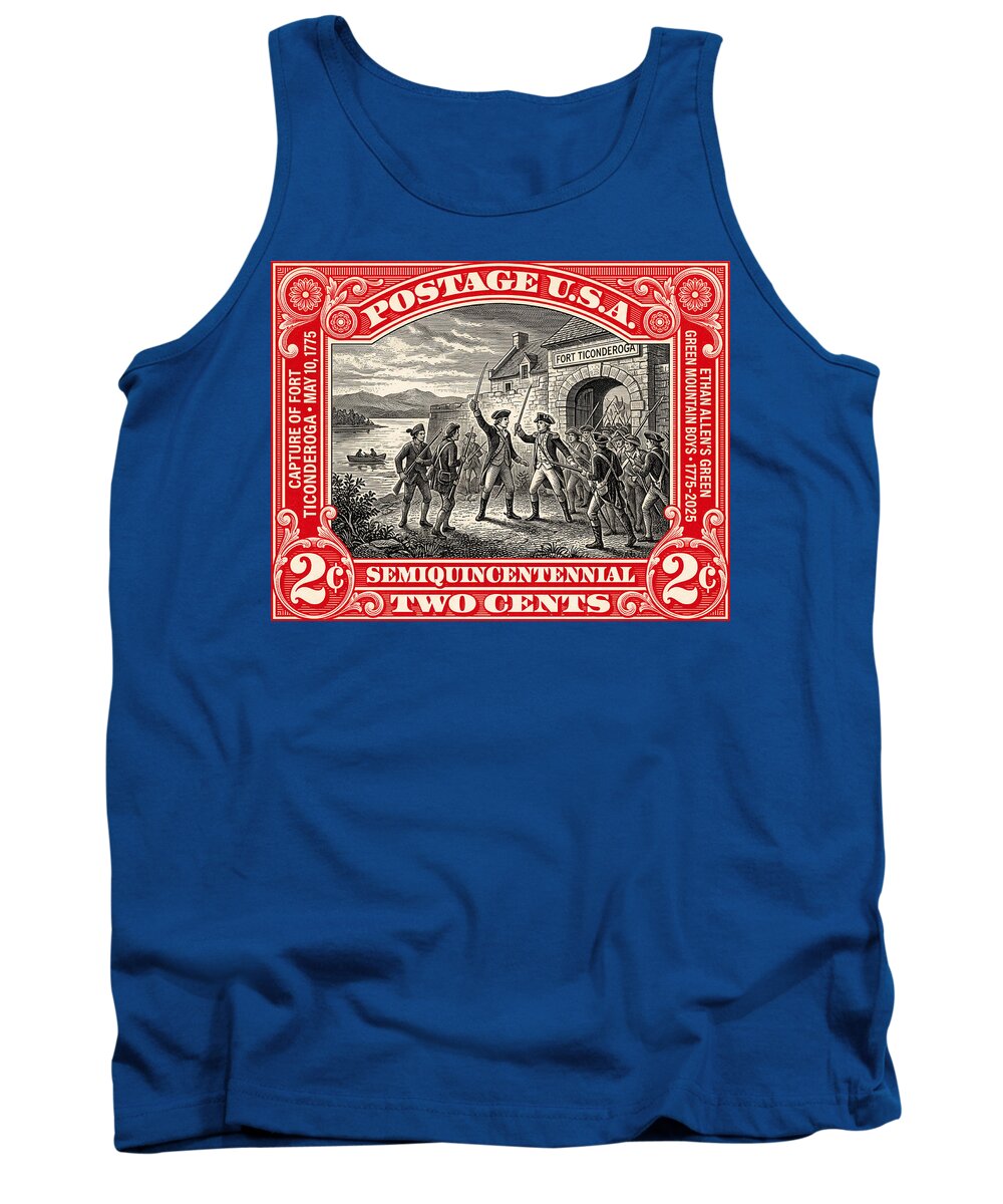 Fort Ticonderoga 2c - Tank Top