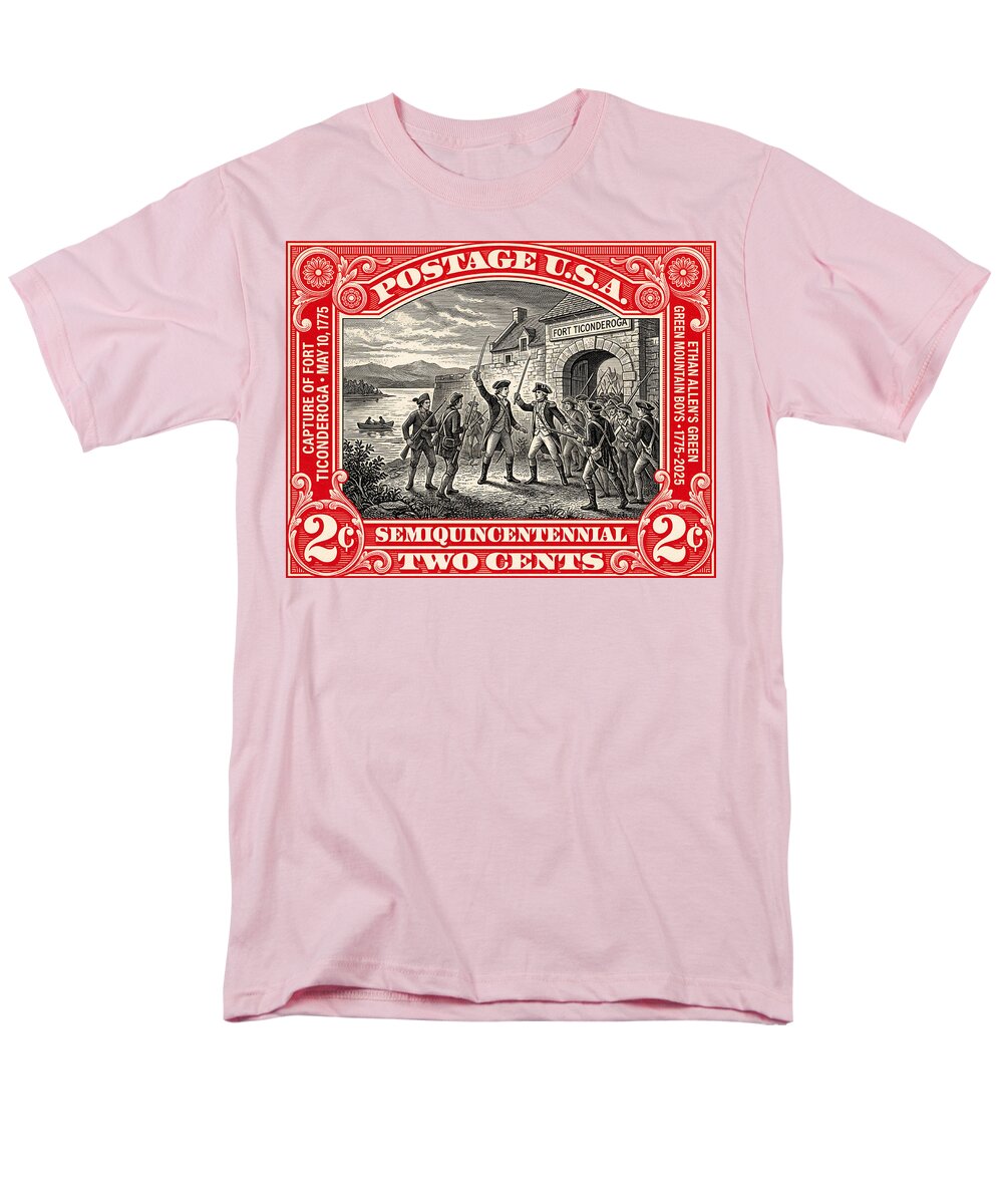 Fort Ticonderoga 2c - Men's T-Shirt  (Regular Fit)