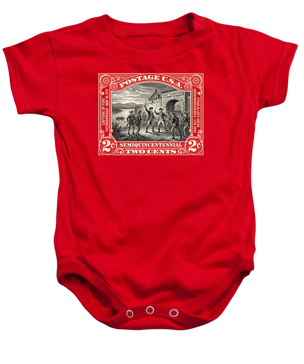 Fort Ticonderoga 2c - Baby One-Piece