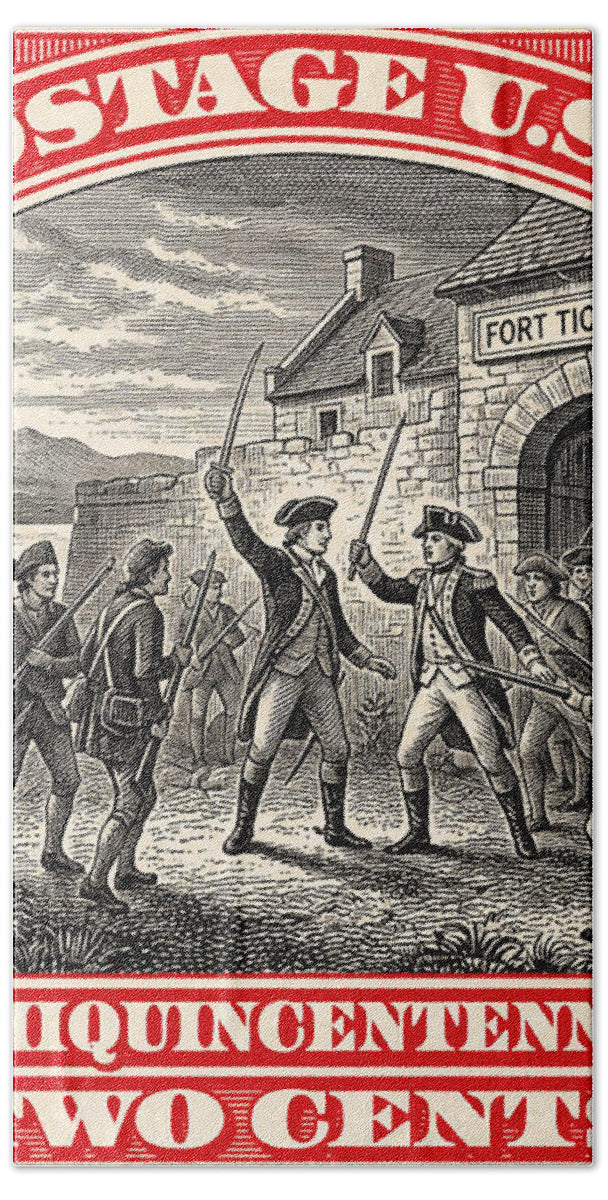 Fort Ticonderoga 2c - Beach Towel