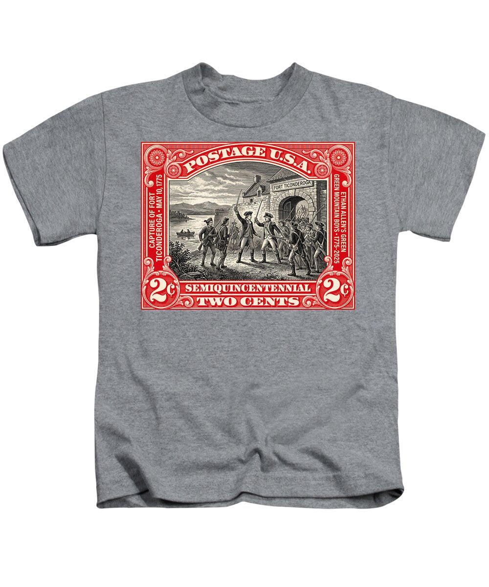 Fort Ticonderoga 2c - Kids T-Shirt