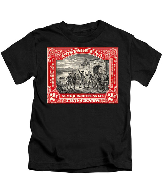 Fort Ticonderoga 2c - Kids T-Shirt