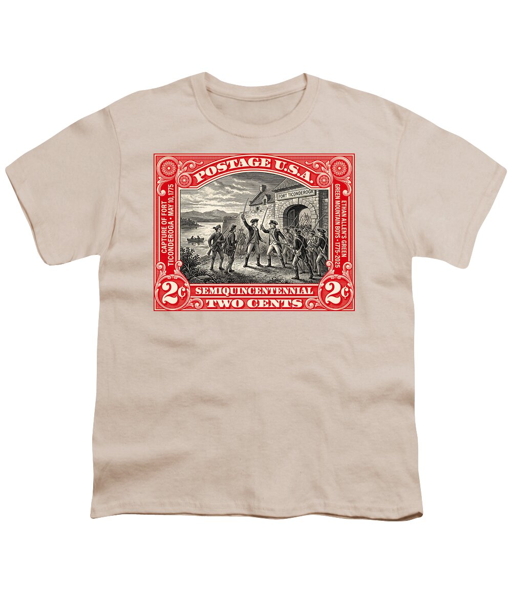 Fort Ticonderoga 2c - Youth T-Shirt