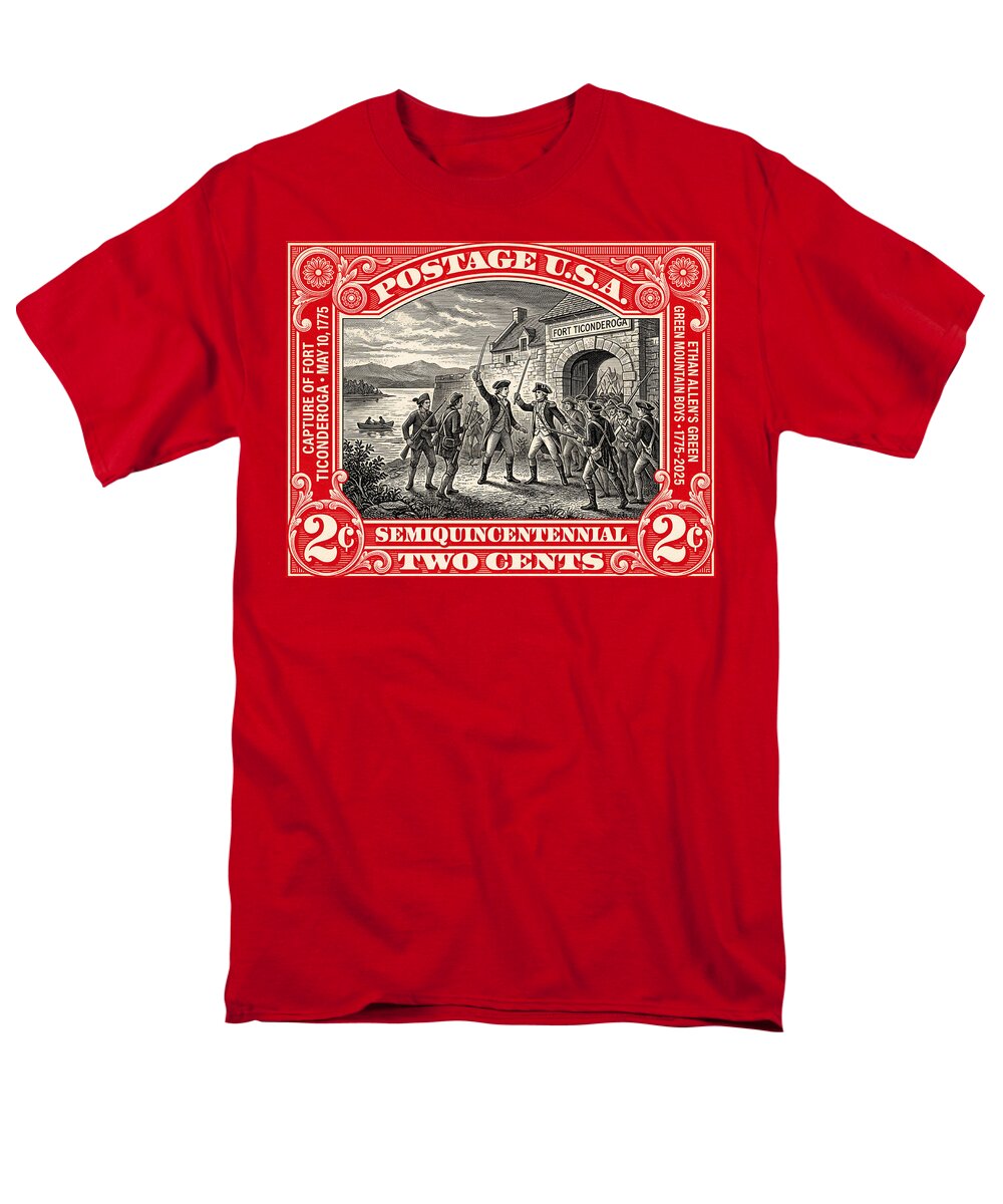 Fort Ticonderoga 2c - Men's T-Shirt  (Regular Fit)