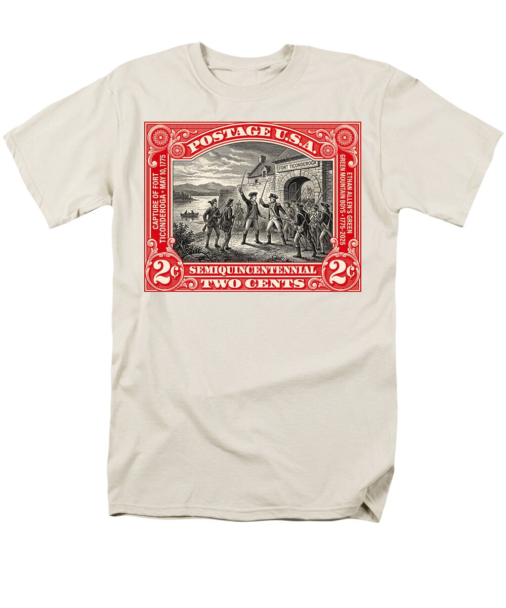 Fort Ticonderoga 2c - Men's T-Shirt  (Regular Fit)