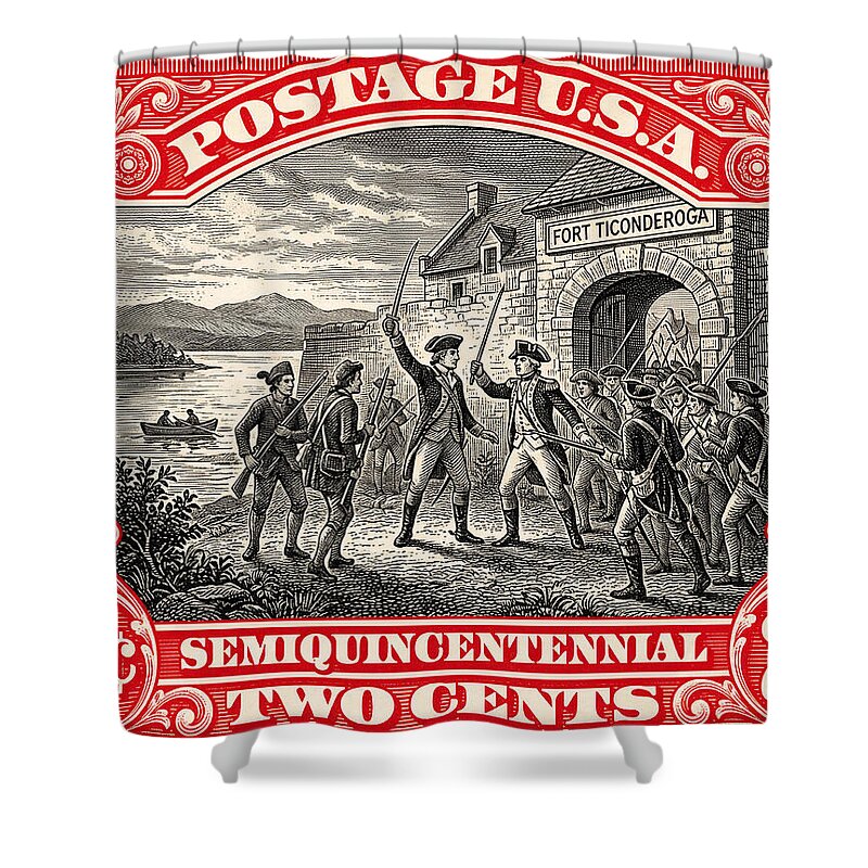 Fort Ticonderoga 2c - Shower Curtain