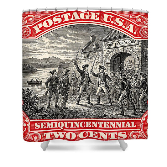 Fort Ticonderoga 2c - Shower Curtain