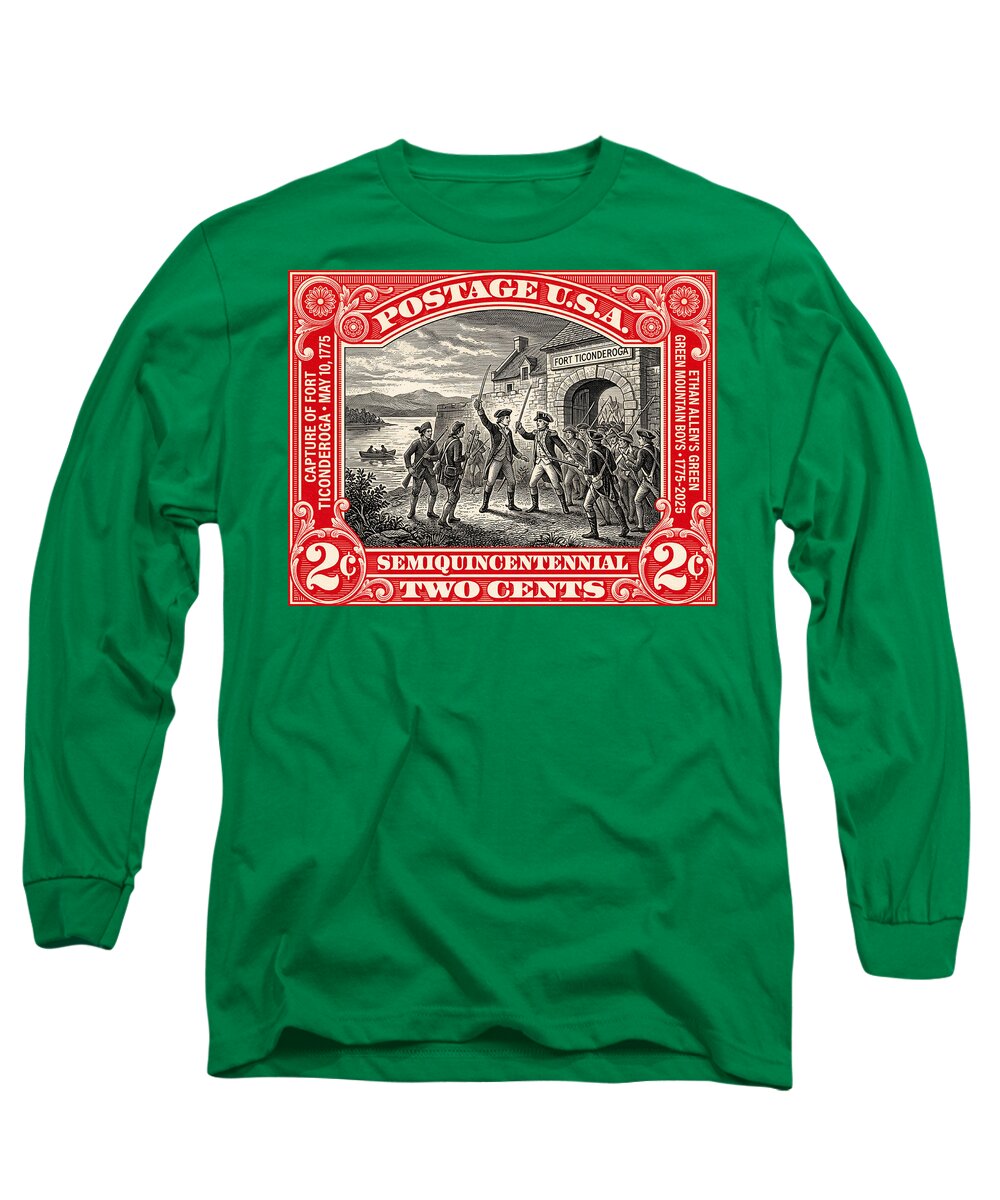 Fort Ticonderoga 2c - Long Sleeve T-Shirt