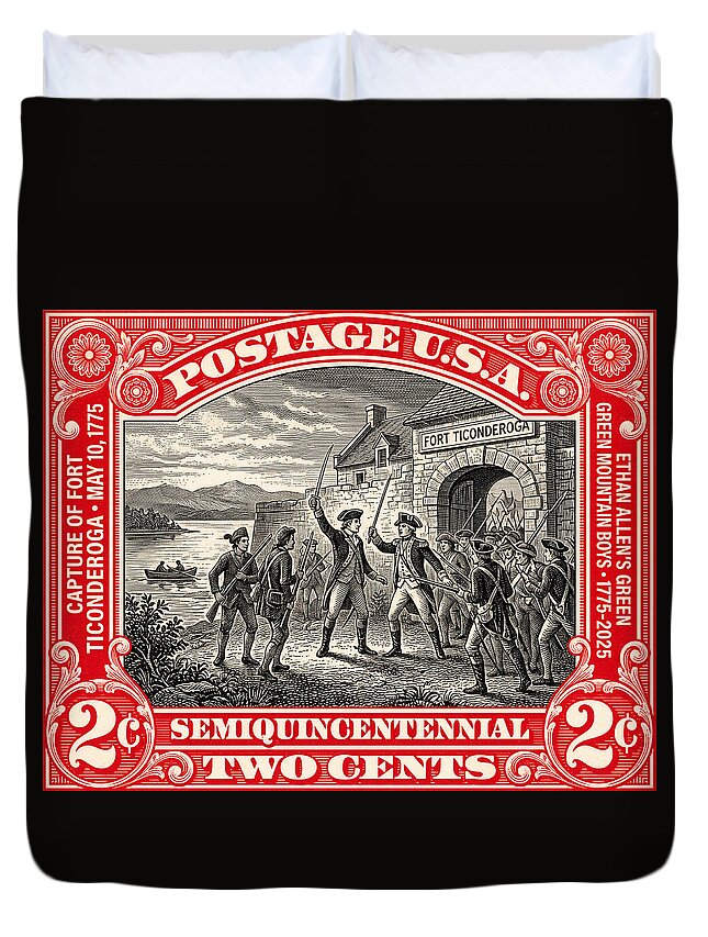 Fort Ticonderoga 2c - Duvet Cover