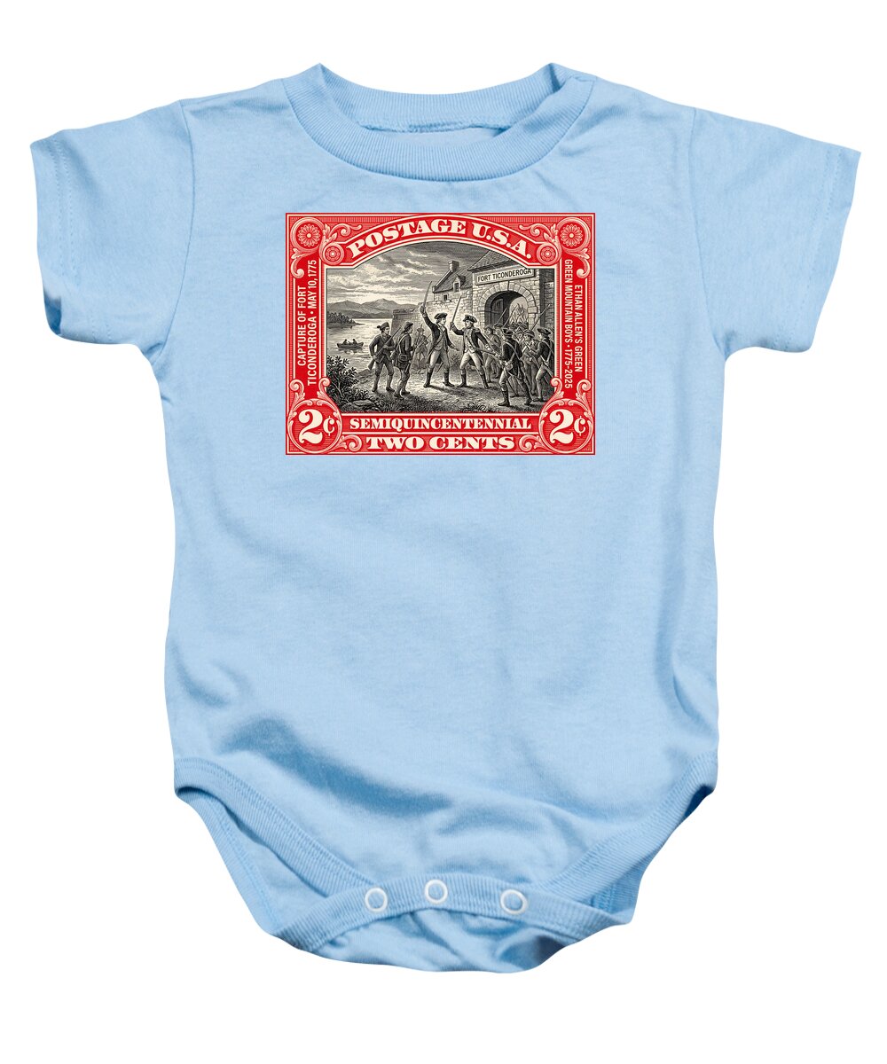 Fort Ticonderoga 2c - Baby One-Piece