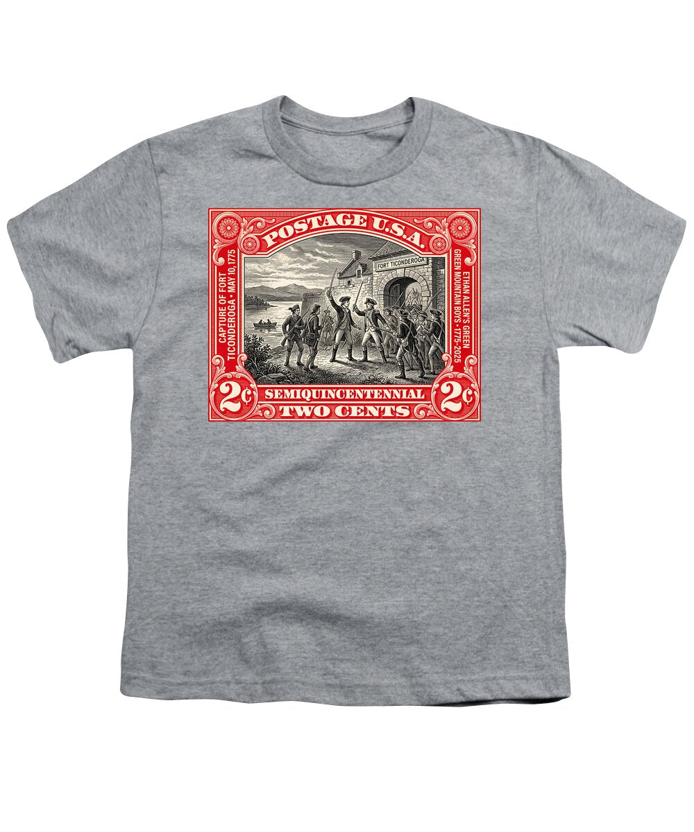 Fort Ticonderoga 2c - Youth T-Shirt