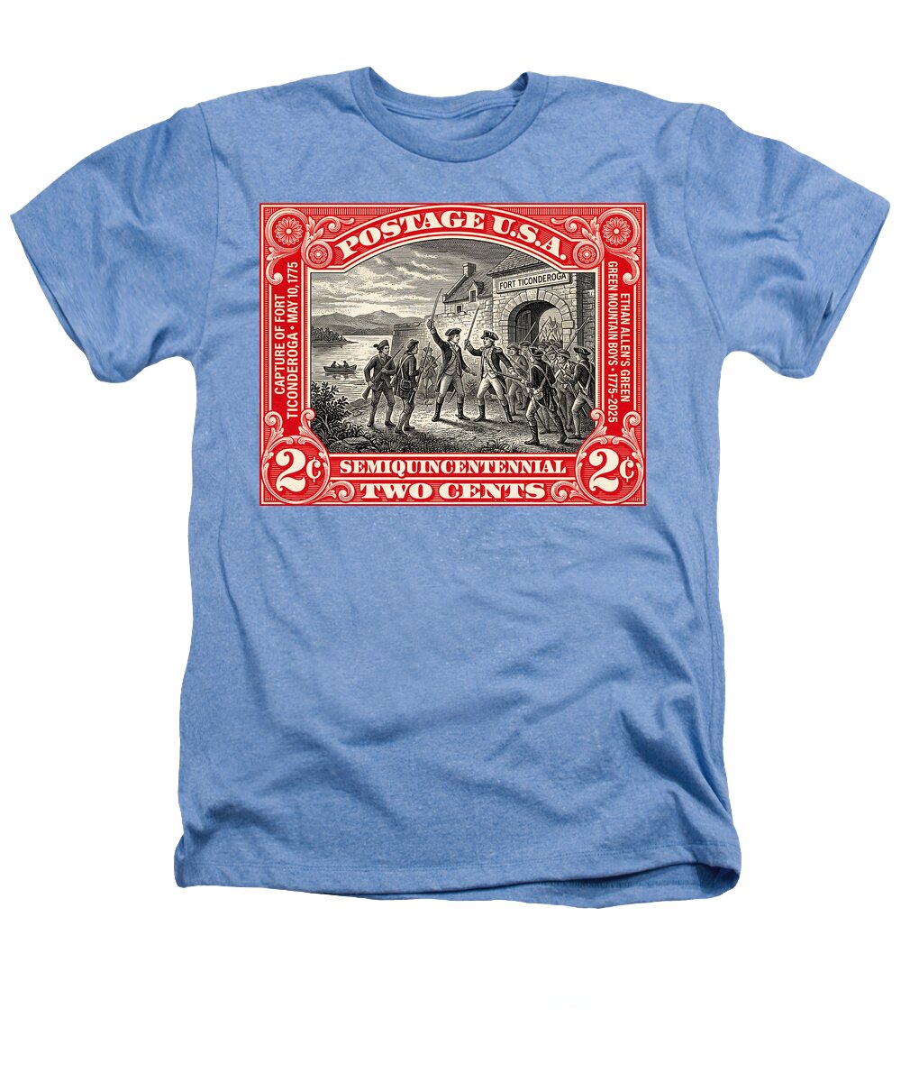 Fort Ticonderoga 2c - Heathers T-Shirt