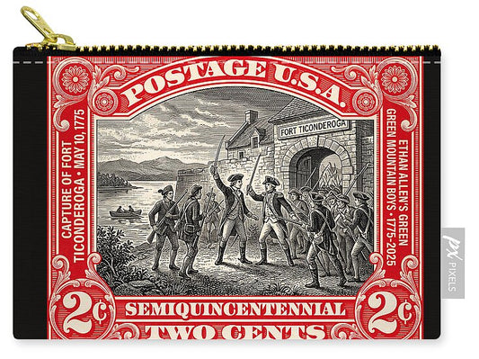 Fort Ticonderoga 2c - Zip Pouch