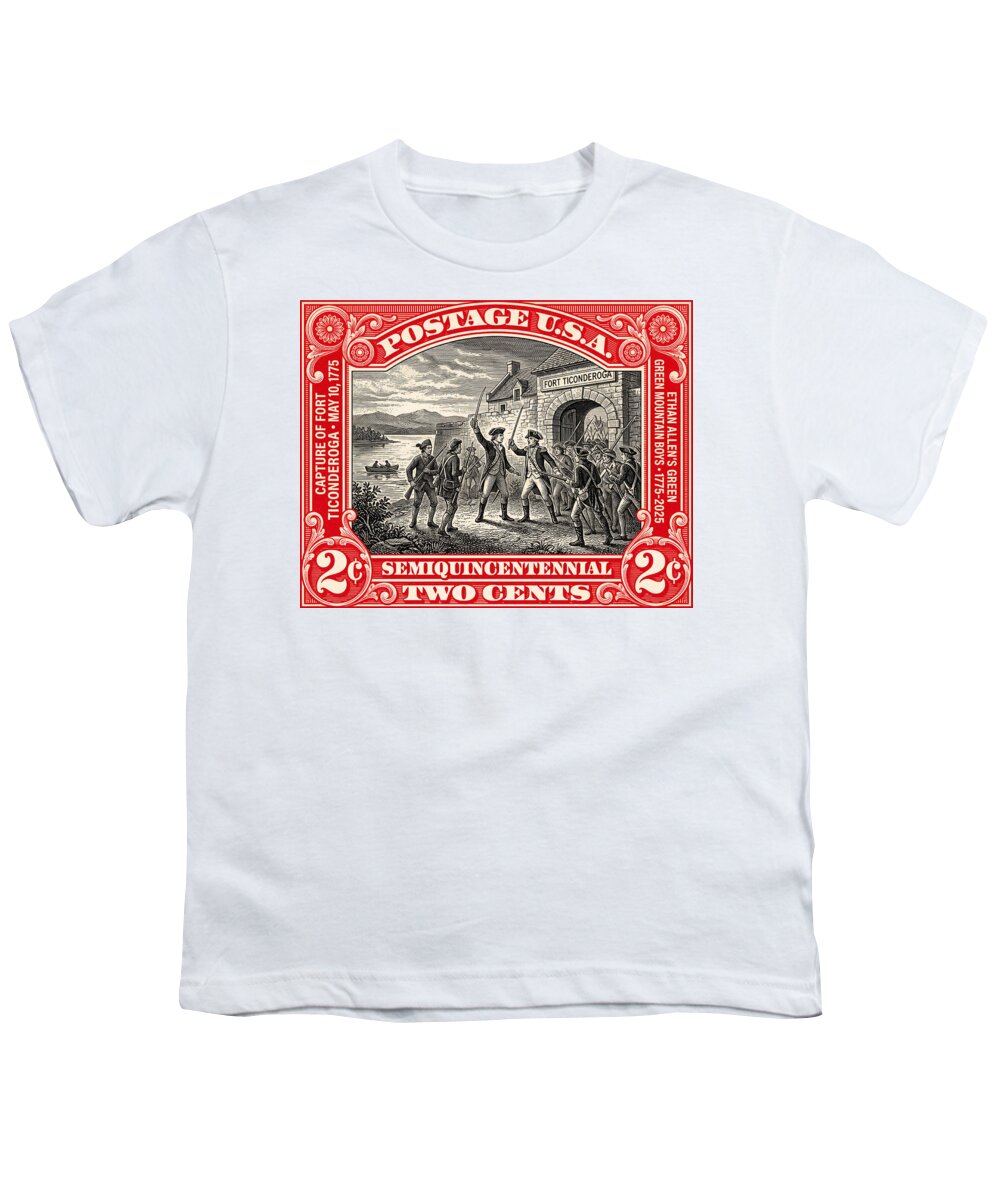 Fort Ticonderoga 2c - Youth T-Shirt
