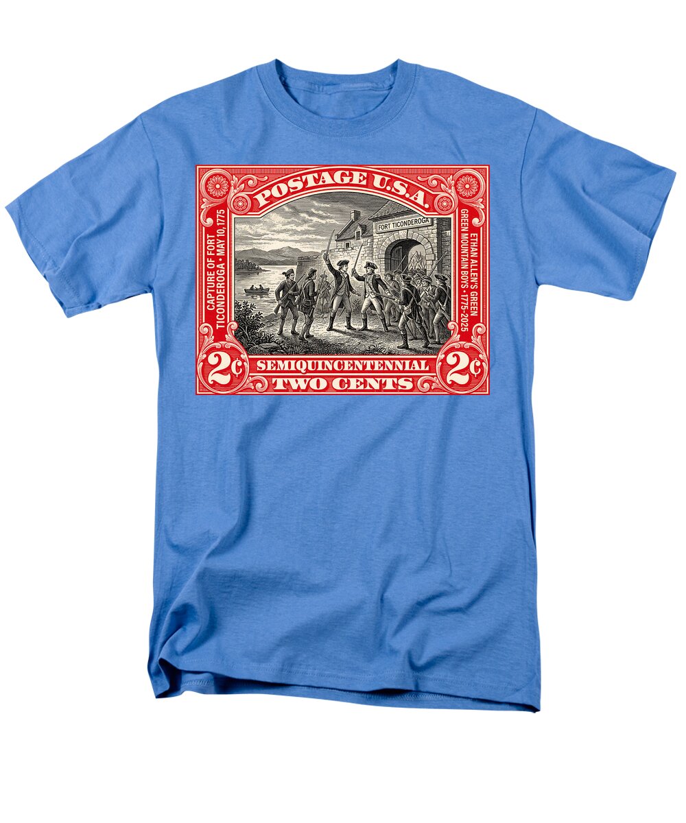 Fort Ticonderoga 2c - Men's T-Shirt  (Regular Fit)