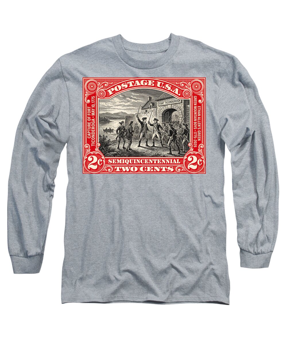 Fort Ticonderoga 2c - Long Sleeve T-Shirt