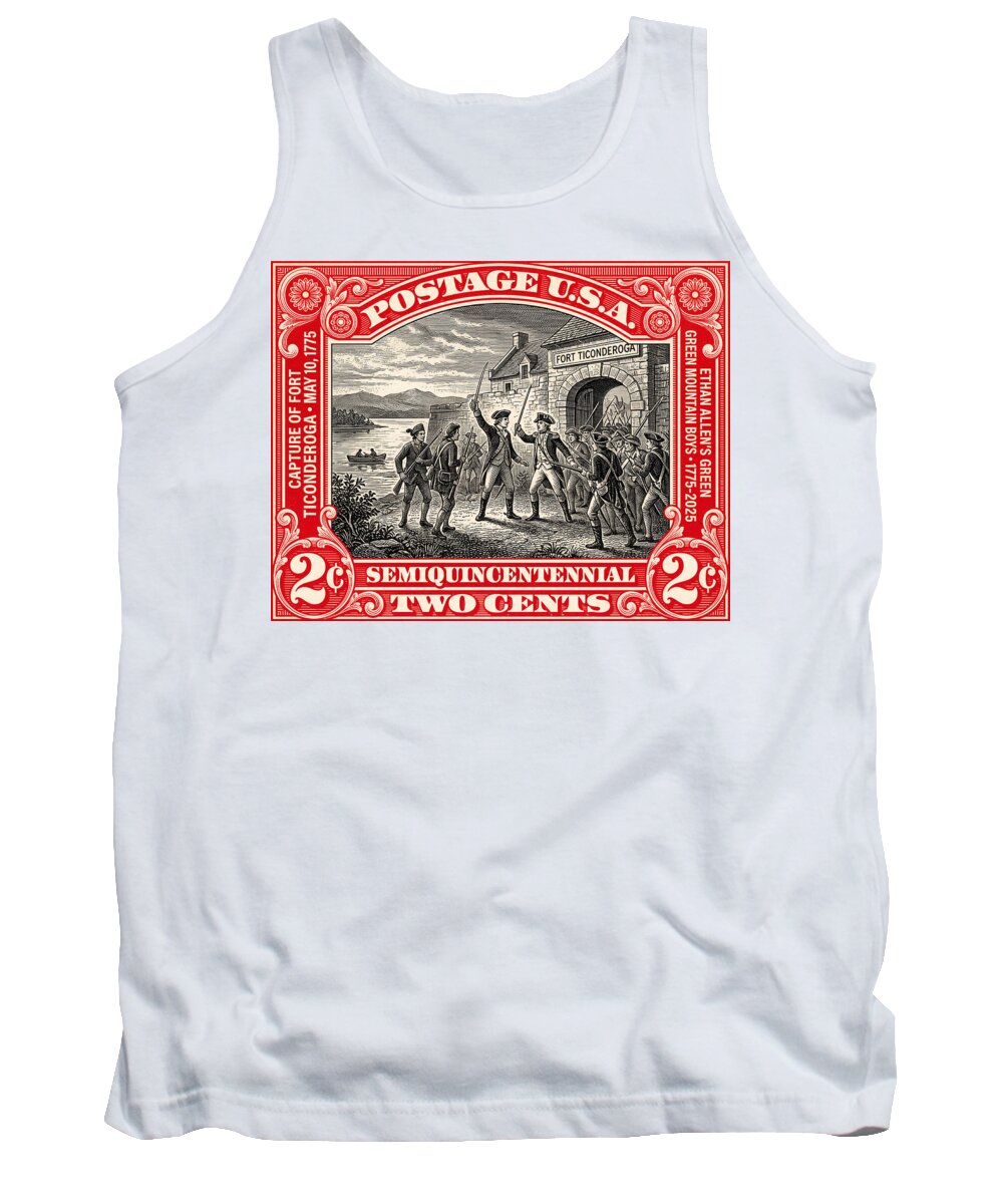 Fort Ticonderoga 2c - Tank Top