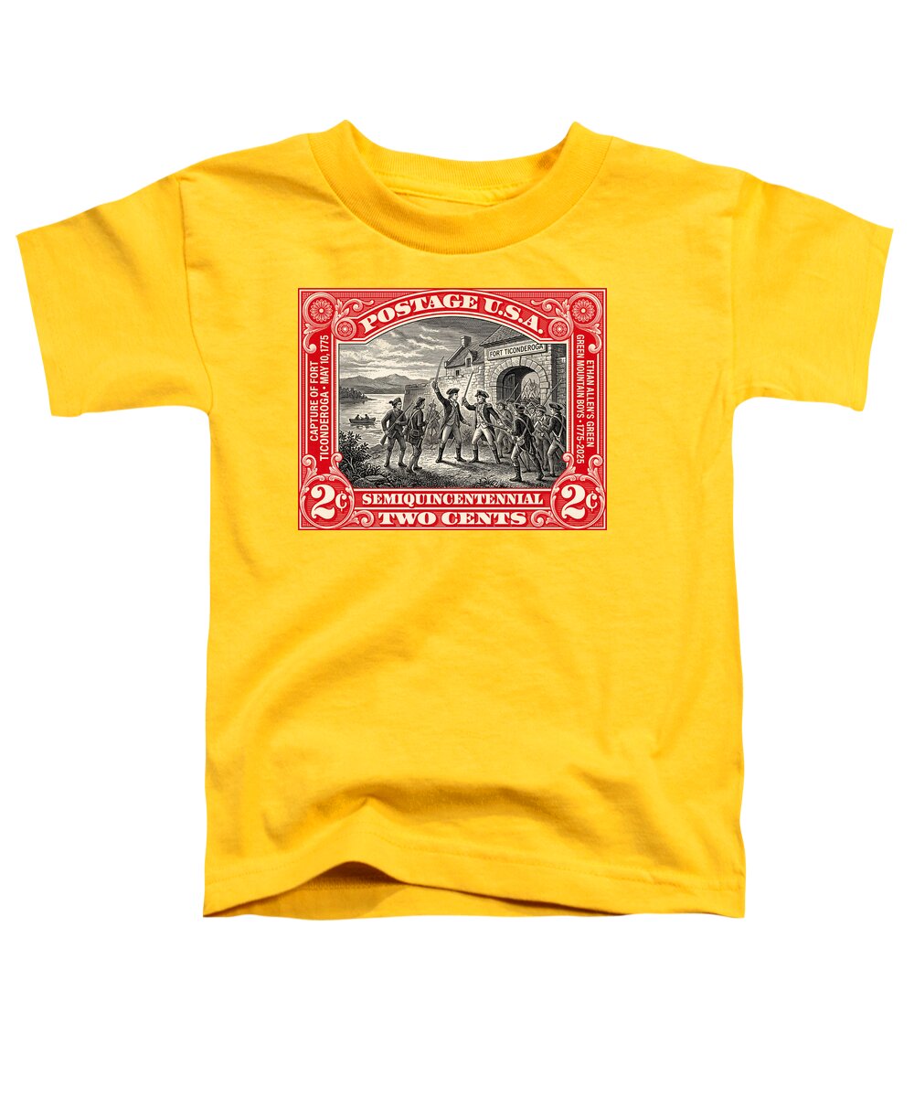 Fort Ticonderoga 2c - Toddler T-Shirt