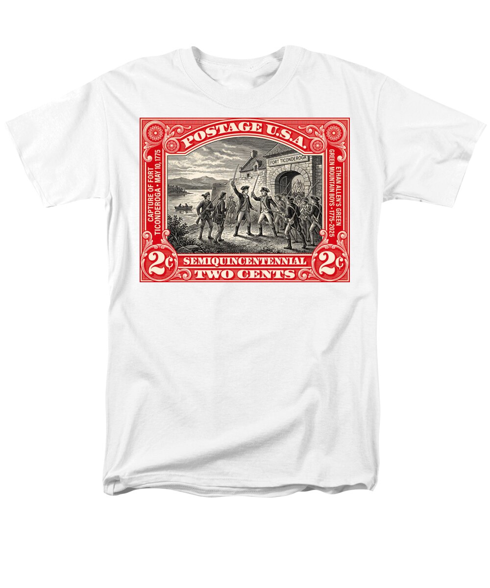 Fort Ticonderoga 2c - Men's T-Shirt  (Regular Fit)