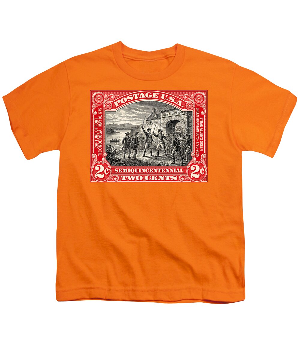 Fort Ticonderoga 2c - Youth T-Shirt