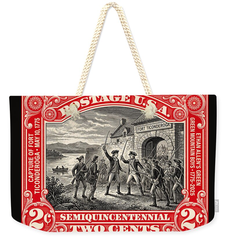 Fort Ticonderoga 2c - Weekender Tote Bag