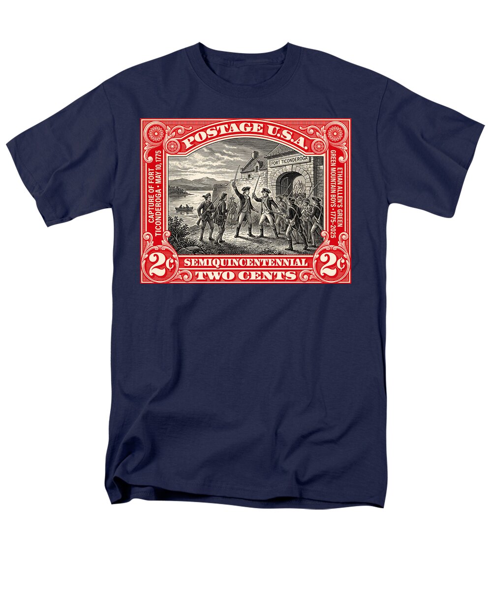 Fort Ticonderoga 2c - Men's T-Shirt  (Regular Fit)