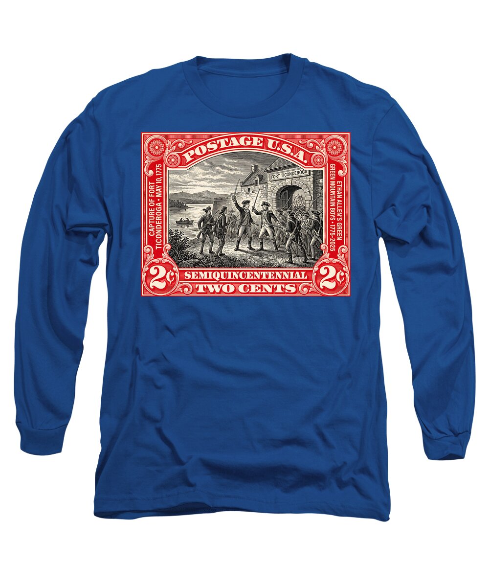 Fort Ticonderoga 2c - Long Sleeve T-Shirt