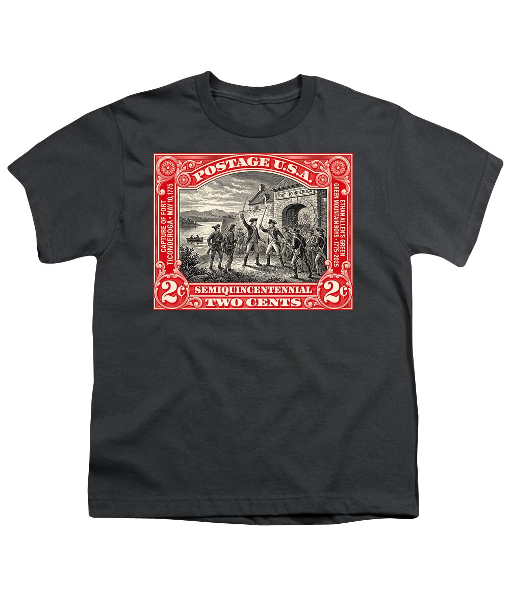 Fort Ticonderoga 2c - Youth T-Shirt