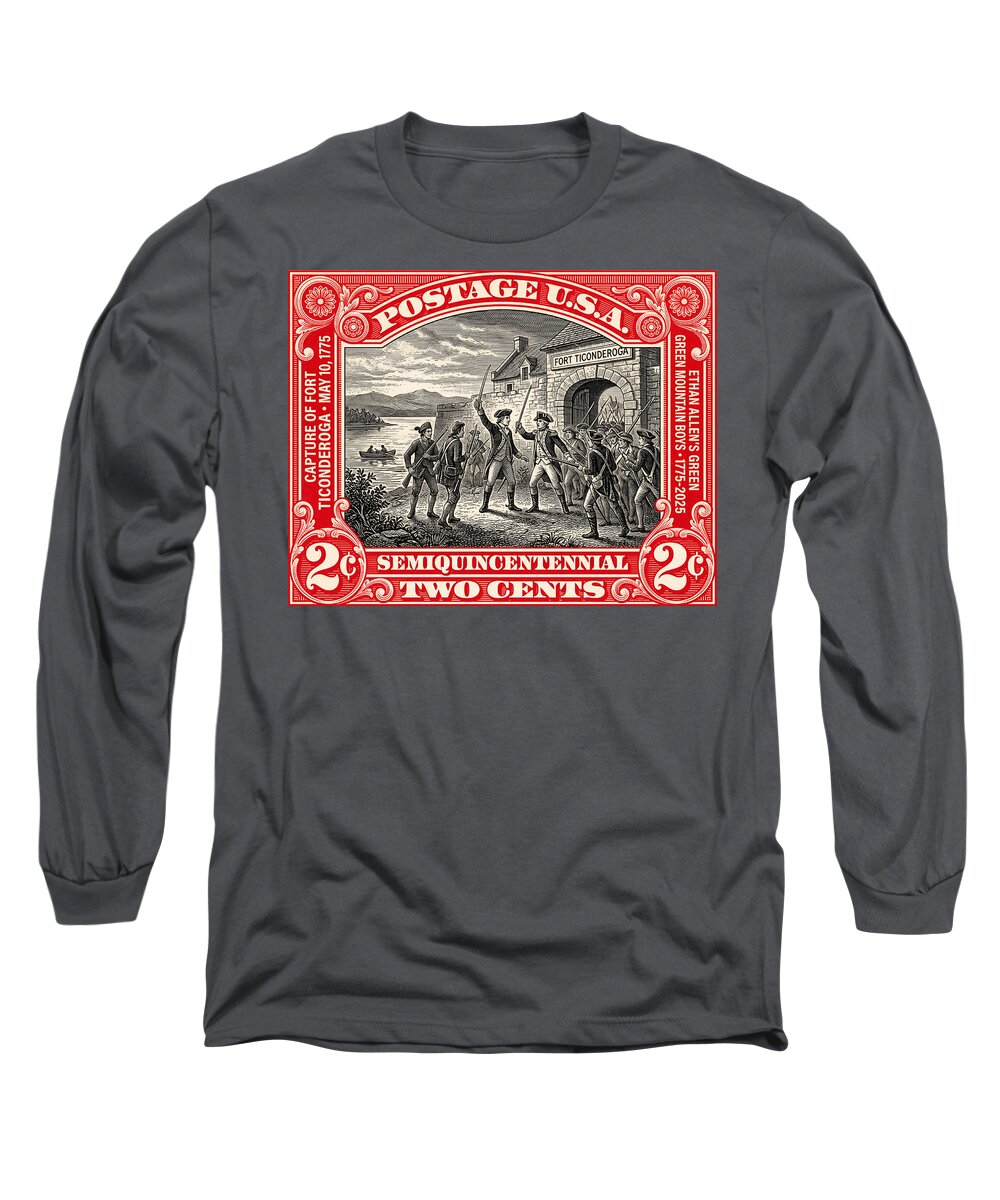Fort Ticonderoga 2c - Long Sleeve T-Shirt