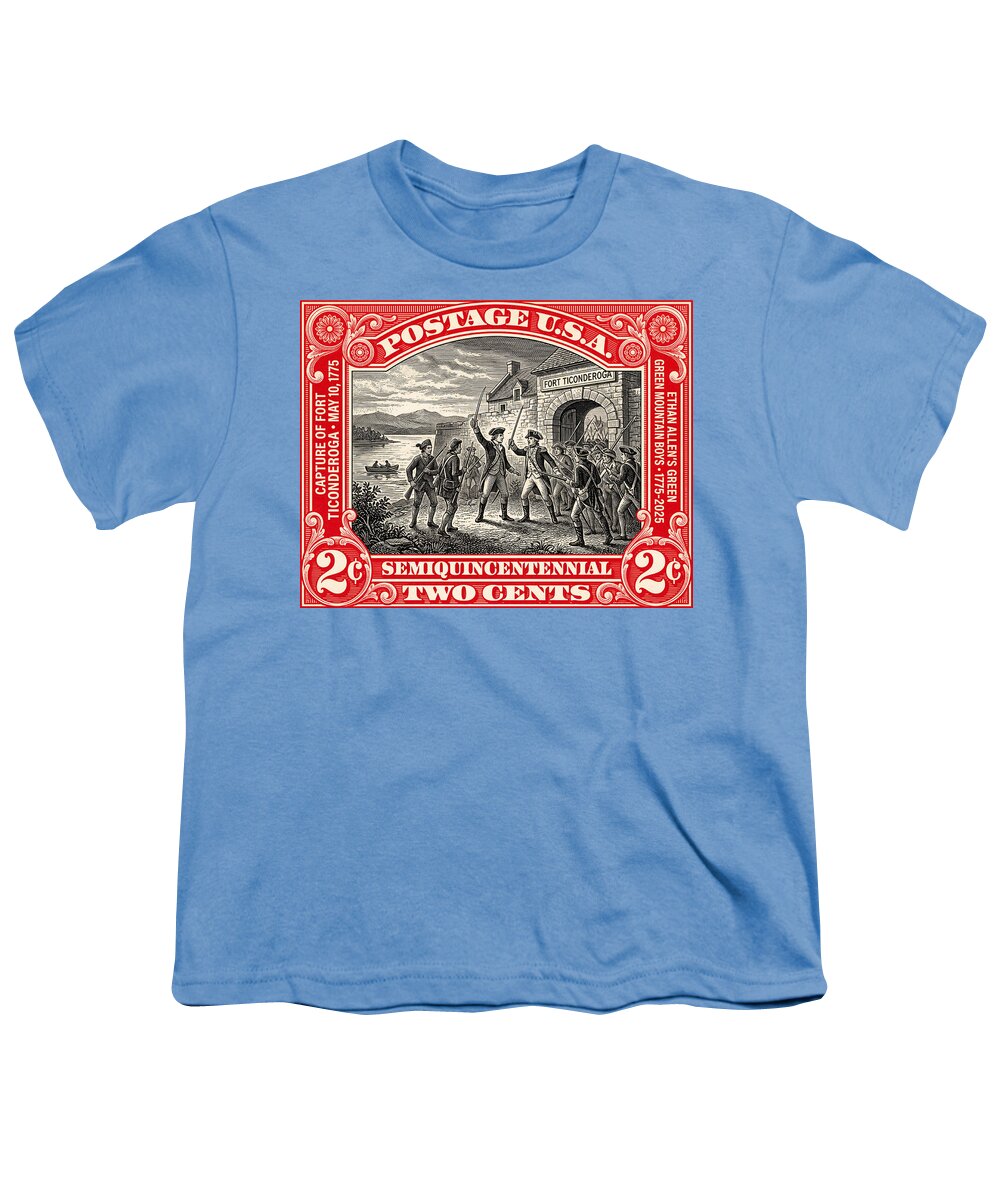 Fort Ticonderoga 2c - Youth T-Shirt