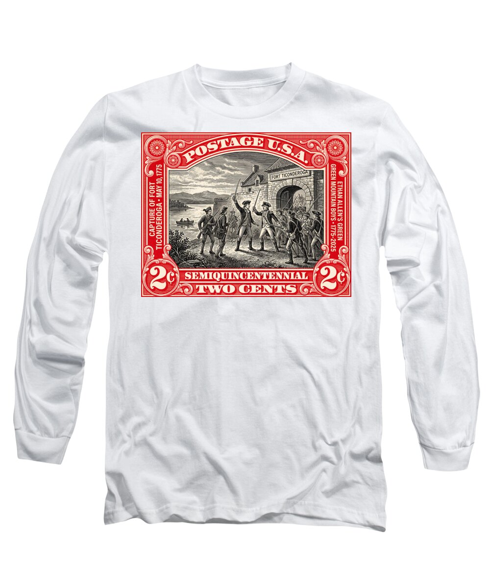 Fort Ticonderoga 2c - Long Sleeve T-Shirt