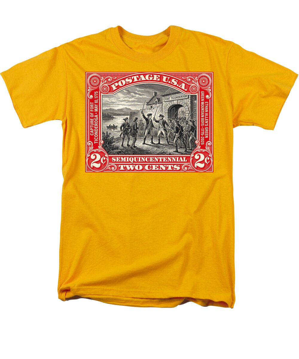 Fort Ticonderoga 2c - Men's T-Shirt  (Regular Fit)