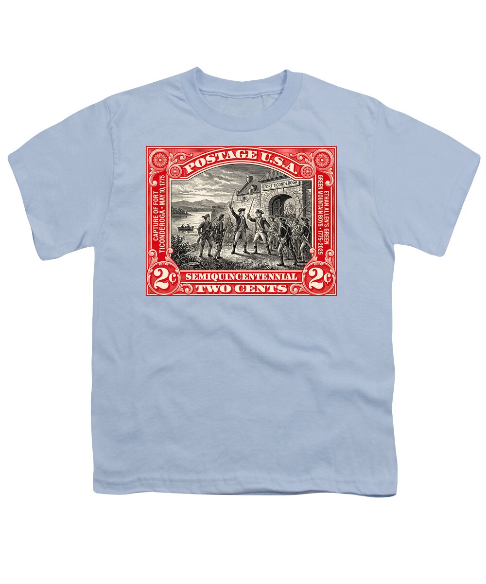 Fort Ticonderoga 2c - Youth T-Shirt