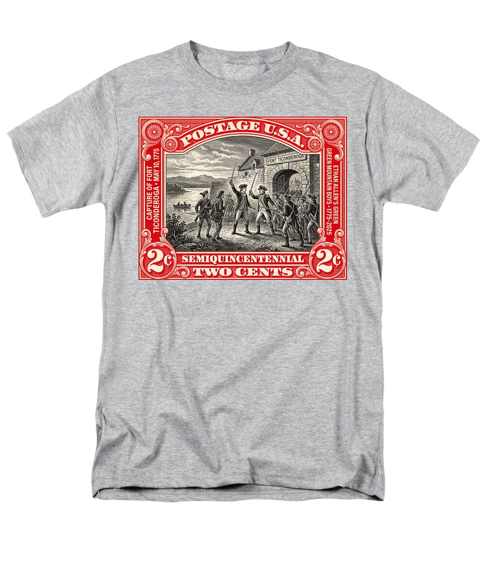 Fort Ticonderoga 2c - Men's T-Shirt  (Regular Fit)