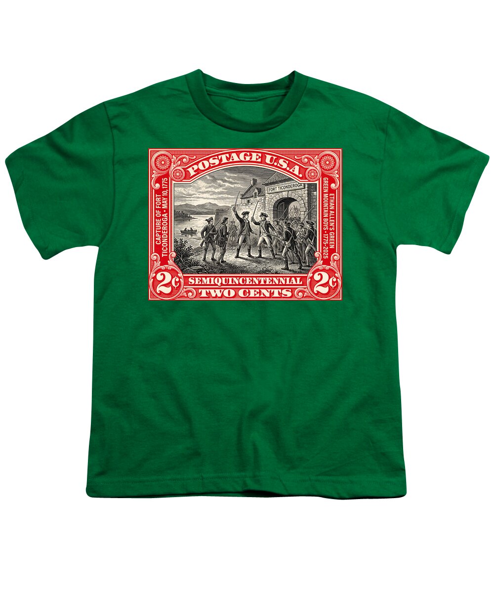 Fort Ticonderoga 2c - Youth T-Shirt
