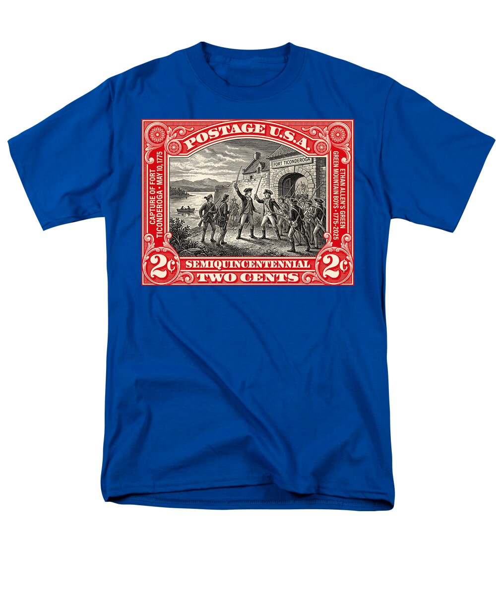 Fort Ticonderoga 2c - Men's T-Shirt  (Regular Fit)