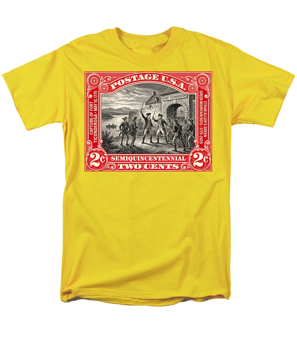 Fort Ticonderoga 2c - Men's T-Shirt  (Regular Fit)