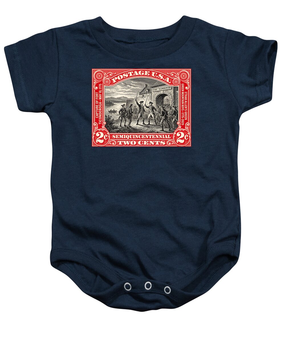 Fort Ticonderoga 2c - Baby One-Piece